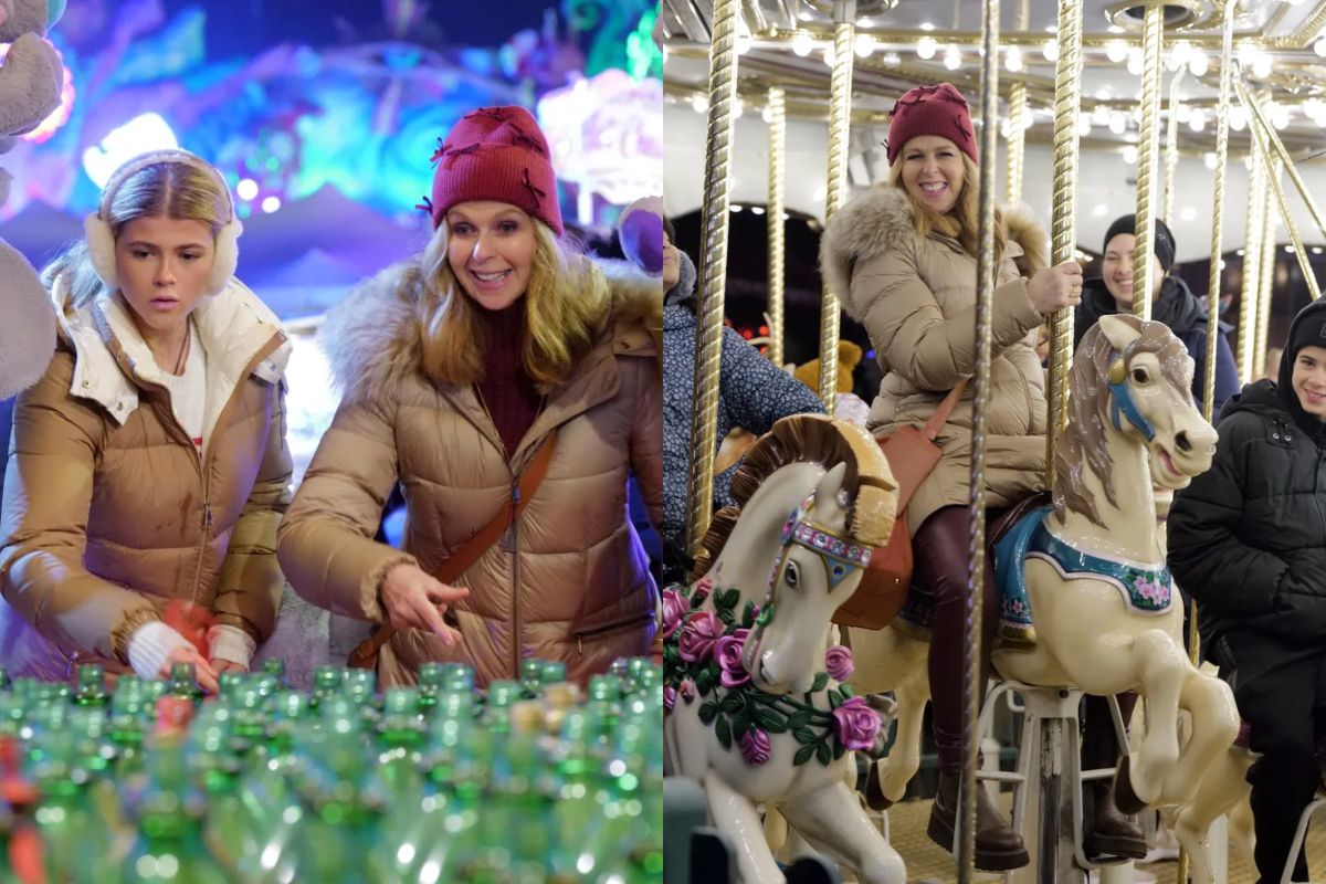 Kate Garraway with Darcey and William