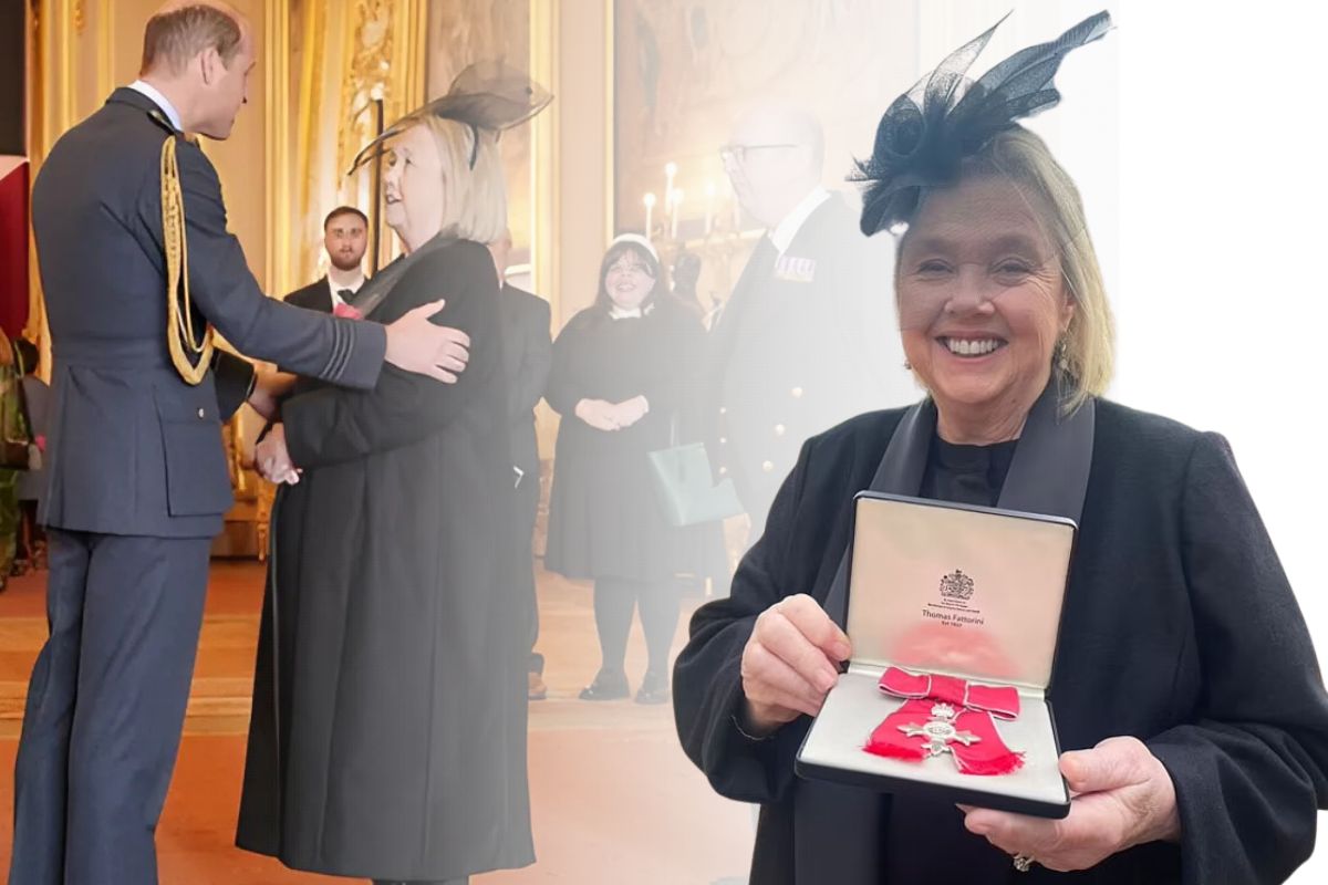 Pauline Quirke received an MBE